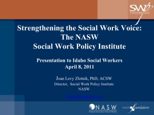 Social Work Policy Institute