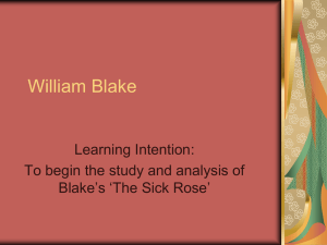 The Sick Rose-Lessons