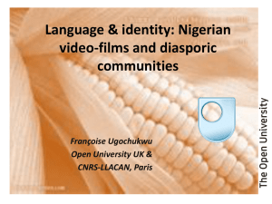 Language & identity - Open Research Online