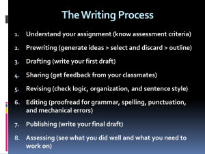 The Writing Process