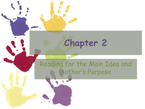 Ch. 2 - Critical and Evaluative Reading Made Easy