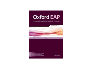 Koç University – Oxford EAP