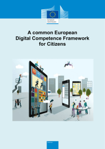 A common European Digital Competence Framework for Citizens