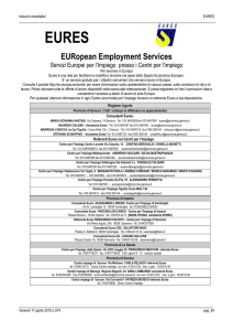 EURopean Employment Services - Il Lavoro e l`Istruzione