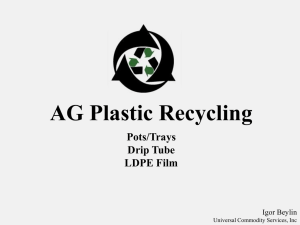 Agricultural Recycling Presentation