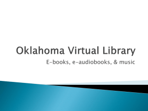 Oklahoma Virtual Library - Bartlesville Public Library