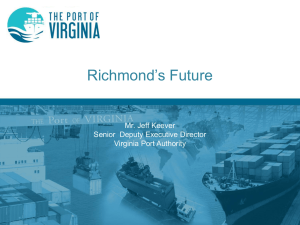 The Port of Richmond, Richmond`s Future