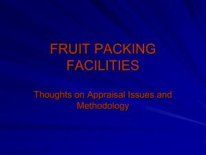 FRUIT PACKING FACILITIES