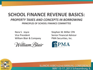 School Finance Revenue Basics: Property Taxes and Concepts i