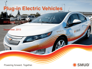 Plug-In Electric Vehicle Introduction