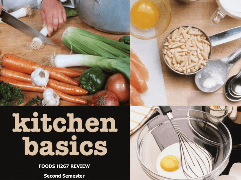 Kitchen Basics Powerpoint