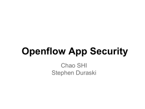 Openflow App securit..