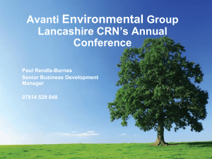 Avanti - Integrated Environmental Management