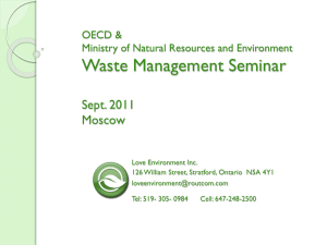 Solid Waste Management Seminar