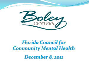 Supportive Housing, Boley Centers