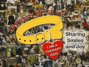2015 Therapy Dogs Inc Presentation (PowerPoint Version)