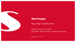 Starlinger - Plastics.ru