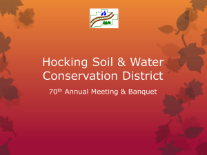 File - Hocking Soil & Water Conservation District