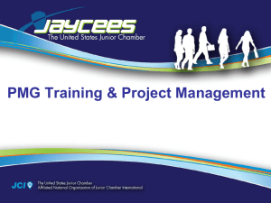 PMG Training - Illinois Jaycees
