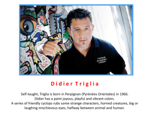 Didier Triglia cannettes