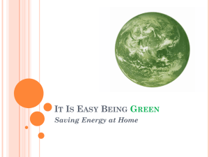 It Is Easy Being Green-powerpoint