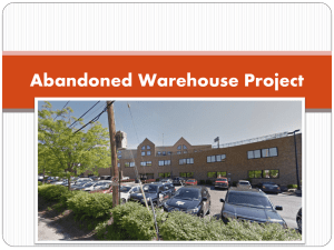 Abandoned Warehouse Project