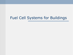 Fuel Cell Cogeneration in Buildings
