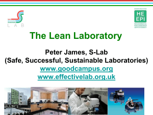 Laboratory Auditing and Energy Efficiency (LEAF)