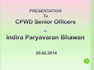 Indira Paryavaran Bhawan - Ministry Of Environment