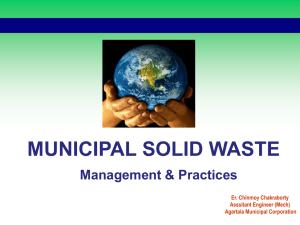 SWM Best Practice - Agartala Municipality Corporation