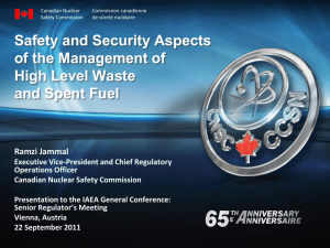 R. Jammal - Nuclear Safety and Security