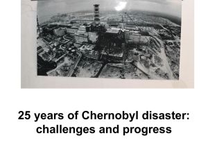 25 years of Chernobyl disaster: challenges and progress