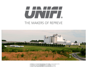 Unifi Manufacturing, Inc