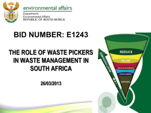 Waste pickers tender briefing session - 2Mb ~ 11 min