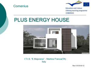 PLUS ENERGY HOUSE
