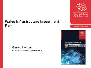 Wales Infrastructure Investment Plan