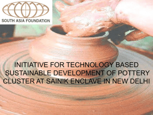 Initiative For Development of Pottery