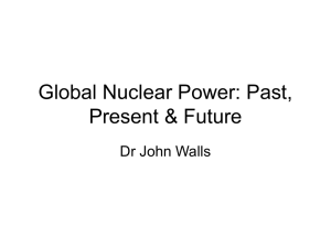 Nuclear Power: Past, Present & Future