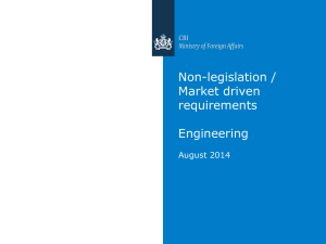 Non-legislation Engineering 2014