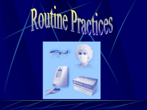 Routine Practices (Recommended to review)
