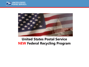USPS Recycling Program