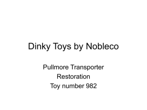 Dinky Toys by Nobleco