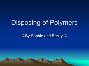 Disposing Polymers
