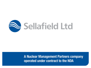 Presentation, Sellafield Ltd, Future and decommisisoning