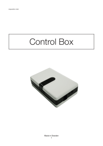 Control Box - Draper Group Ltd