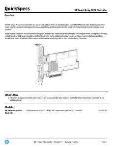 HP Smart Array P222 Controller