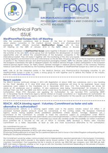 Technical Parts ISSUE - European Plastics Converters
