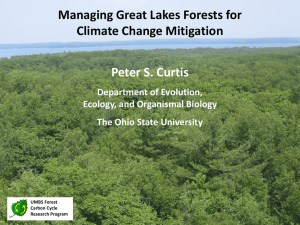 Peter S. Curtis(9 MB, Updated: Dec 20 - Changing Climate