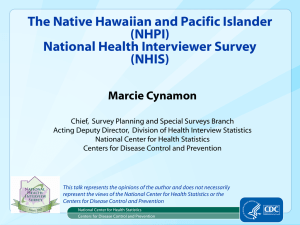 powerpoint - The Asian Pacific Islander Caucus for Public Health