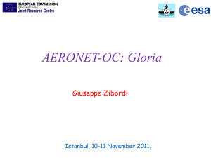 AERONET-OC: Status
